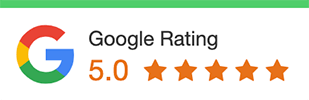 google 5-star reviews badge