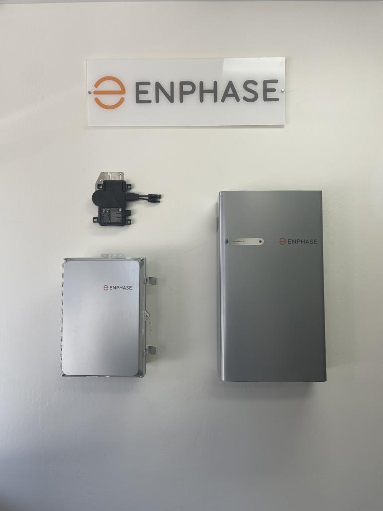 2 Enphase Solar Battery Backup unit